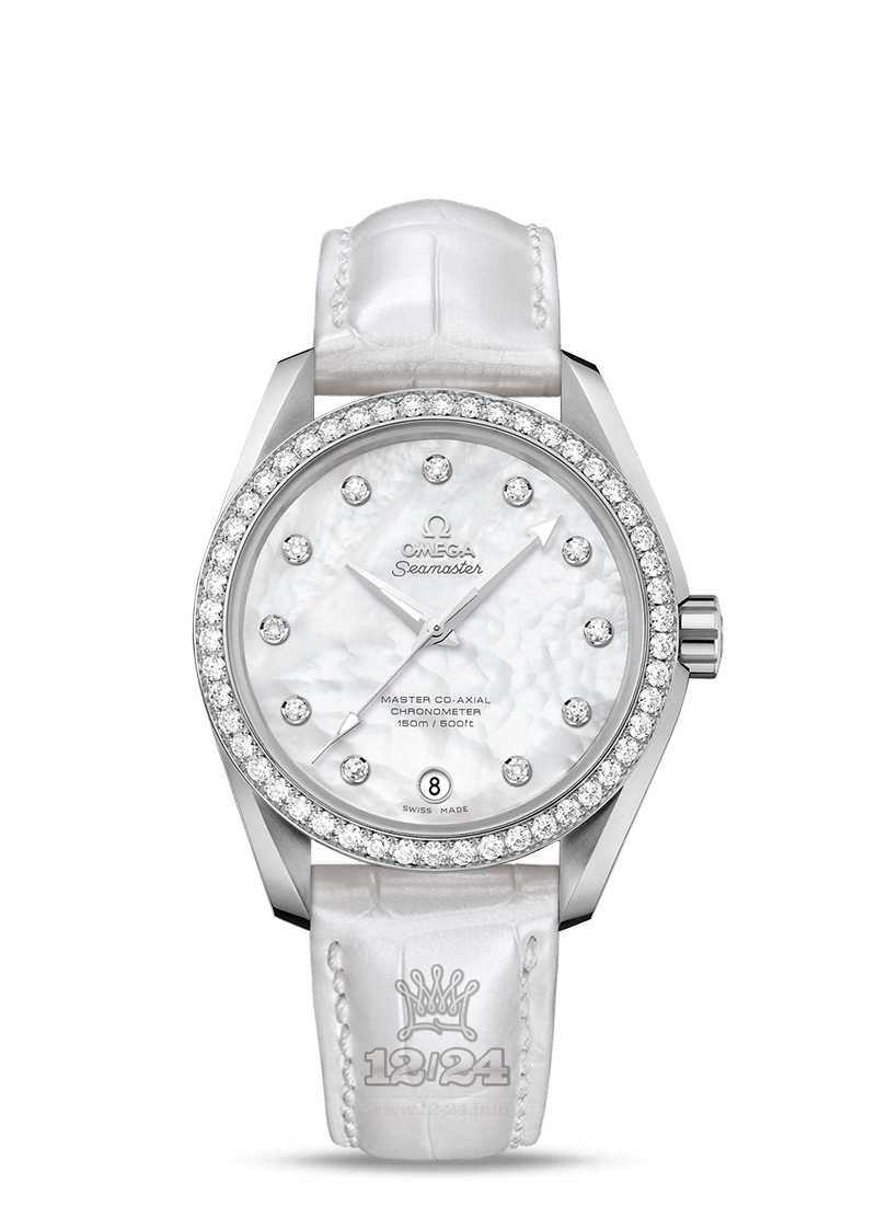 Omega Aqua Terra 150 M Watch 231.18.39.21.55.001 38 mm Stainless steel Case White Dial