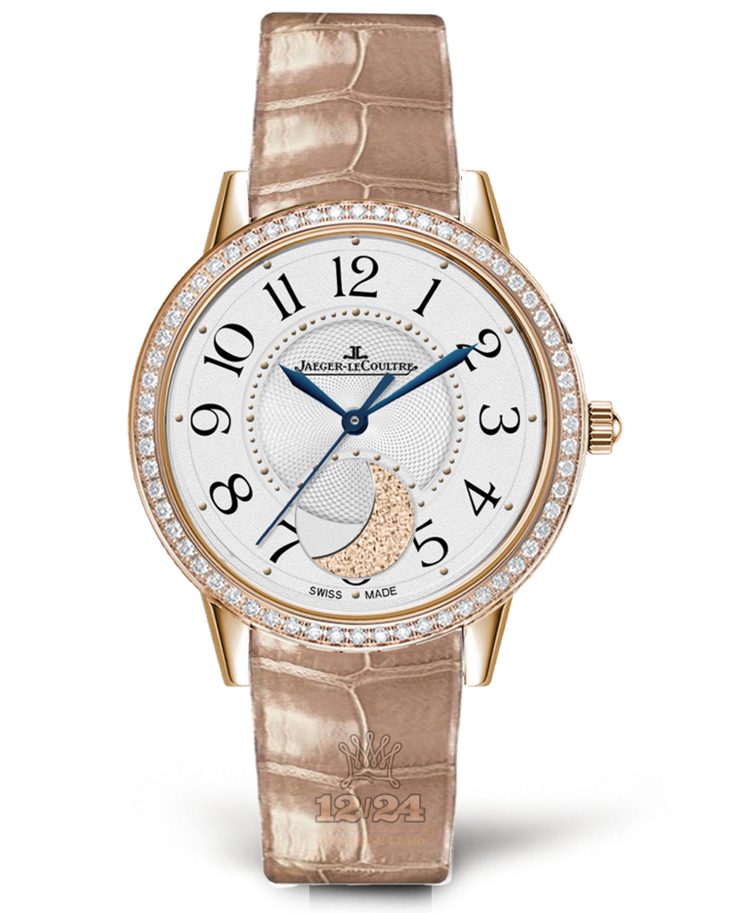 Jaeger-LeCoultre Rendez-Vous Watch 3572420 34 mm Pink gold Case Silver Dial