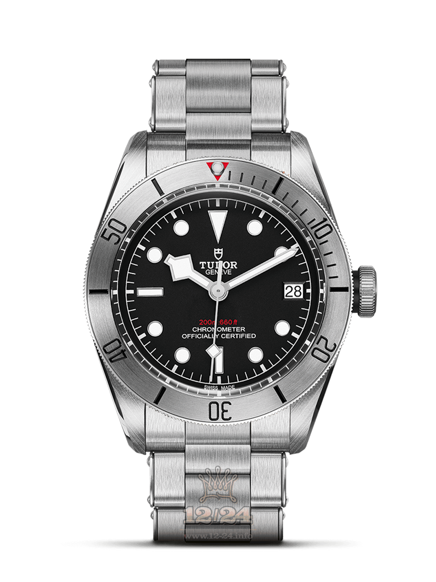 Tudor Black Bay Steel Watch M79730-0006 41 mm Stainless steel Case Black Dial