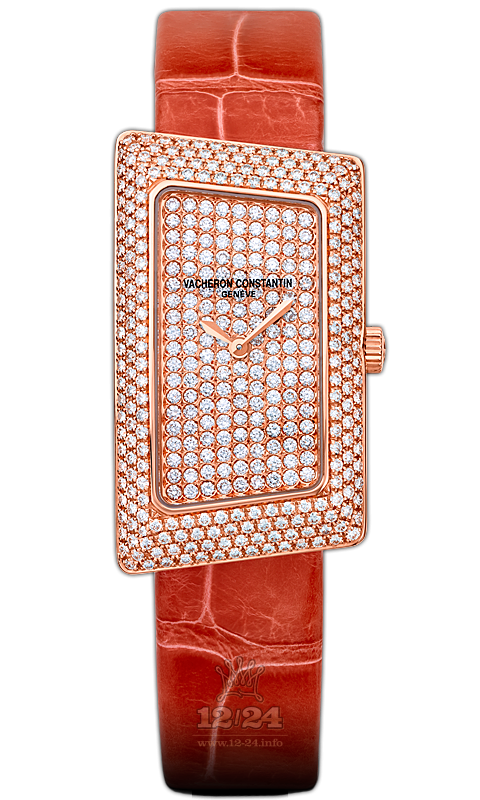 Vacheron Constantin 1972 Watch 25515/000R-9235 21 mm Pink gold Case Silver Golden Dial