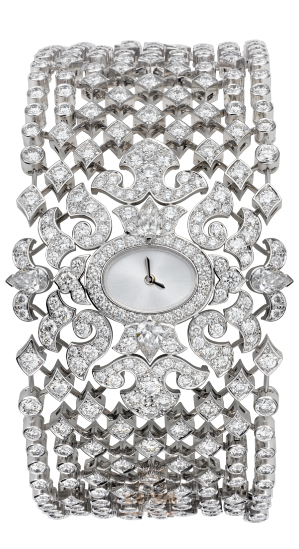 Cartier Creative jewelry watches Watch HPI00464 White gold Case Silver Dial