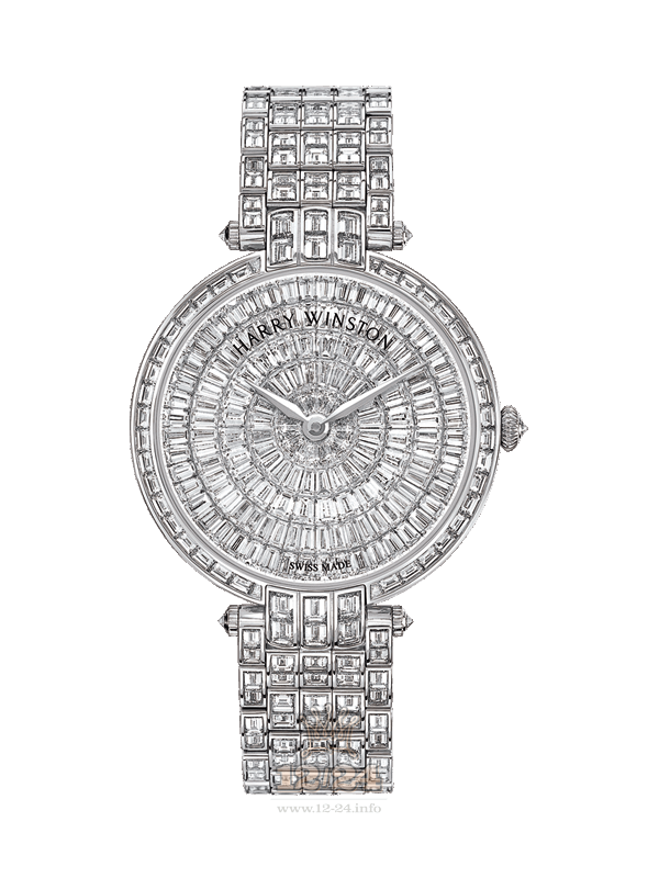 Harry Winston High Jewelry Timepieces Watch PRNQHM36WW007 36 mm White gold Case
