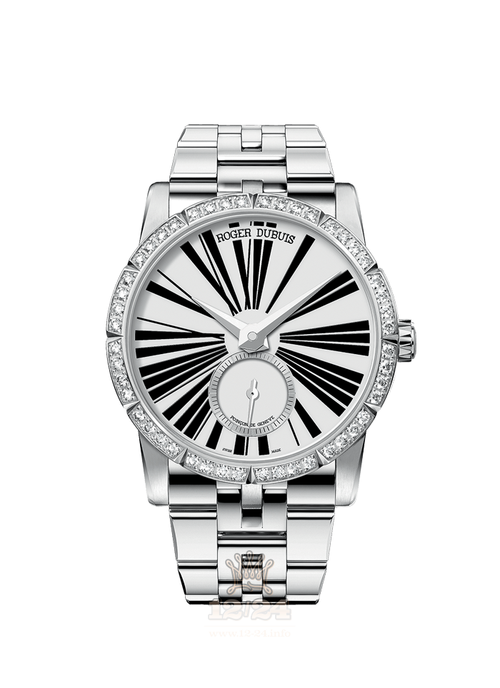 Roger Dubuis Excalibur Watch RDDBEX0453 36 mm Stainless steel Case White Dial