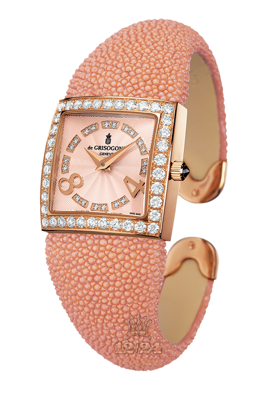 de Grisogono Piccolina Watch P-S03/M Pink gold Case Pink Dial