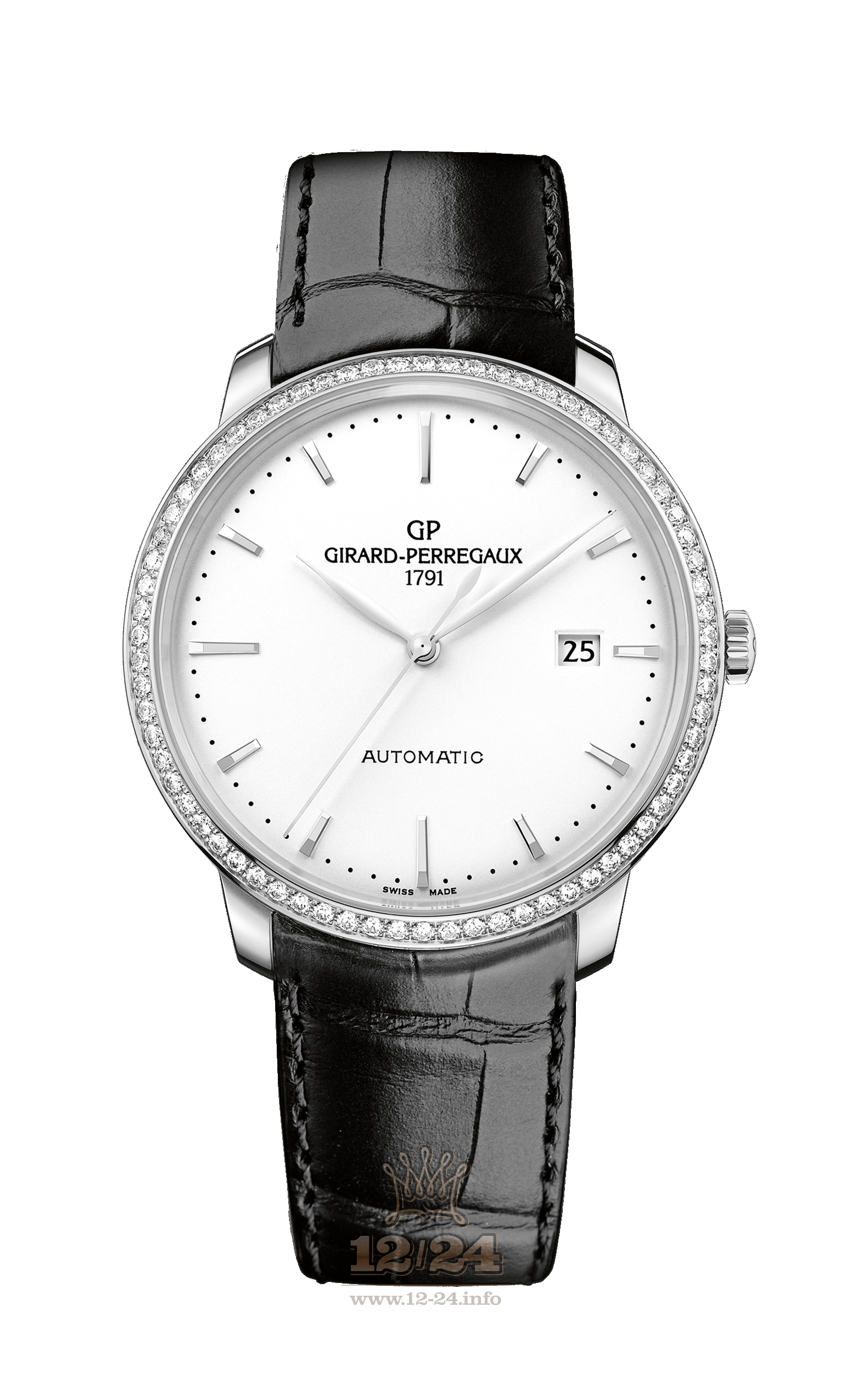Girard Perregaux 1966 Watch 49555D11A131-BB60 Stainless steel Case Silver Dial