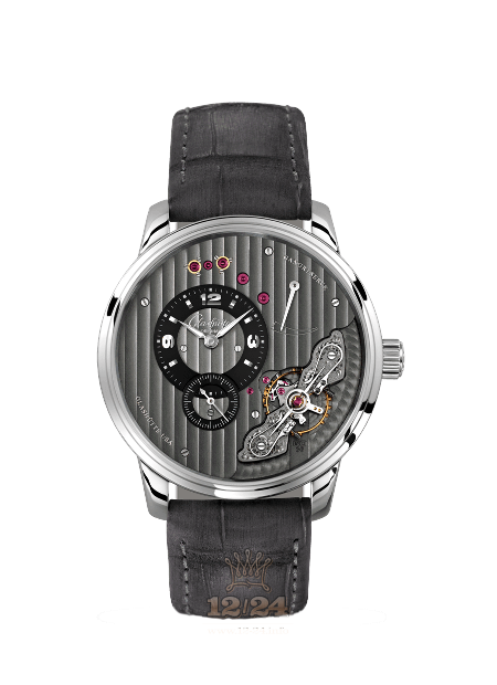 Glashutte Pano Watch 1-66-06-04-22-50 42 mm Stainless steel Case Gray Dial