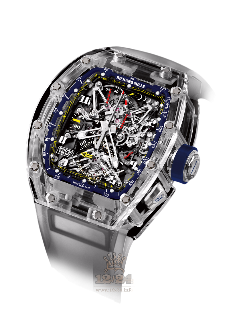 Richard Mille Limited Editions Watch RM 056 SAPHIR/BLUE 50 mm Sapphire Case