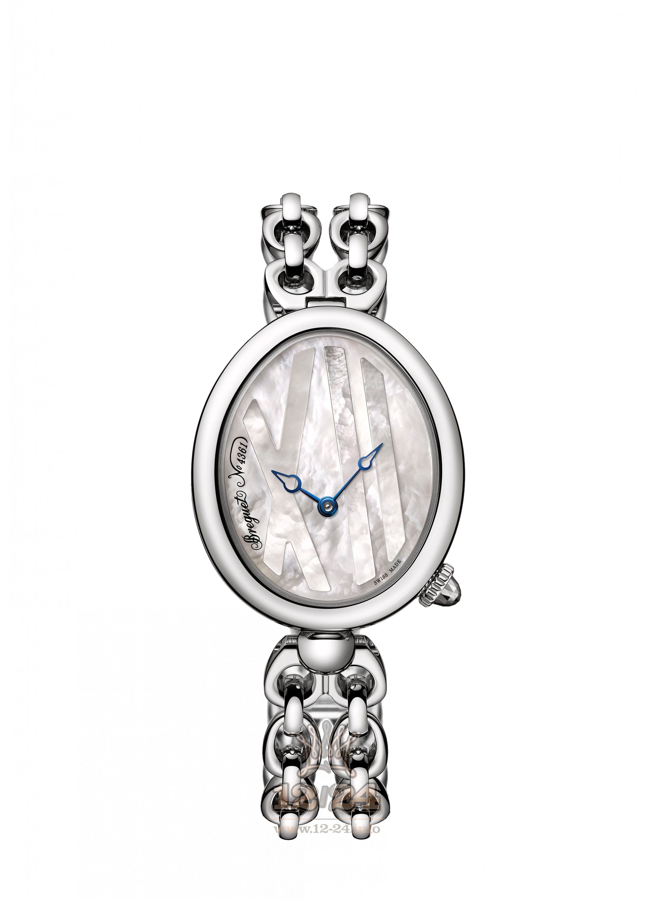 Breguet Reine de Naples Watch 9807ST/5W/J50 33 mm Stainless steel Case White Dial