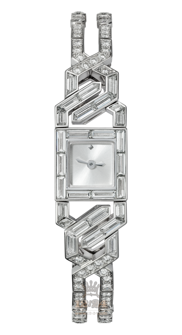 Cartier Creative jewelry watches Watch HPI00921 White gold Case Silver Dial