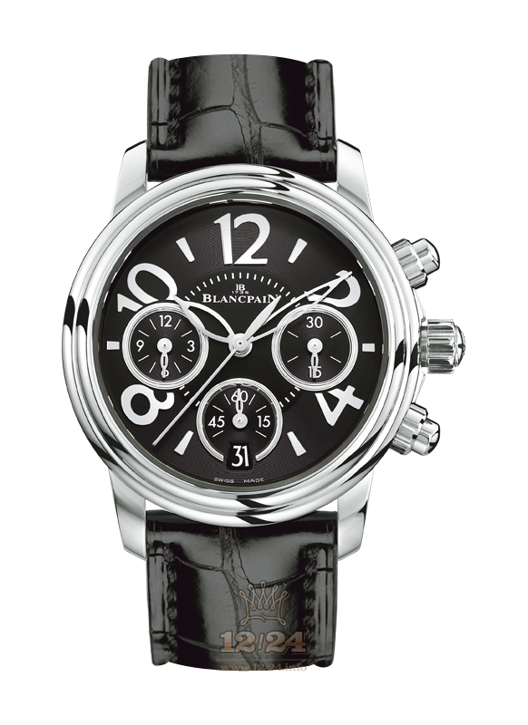 Blancpain Women Watch 3485F-1130-97B 34 mm Stainless steel Case Black Dial