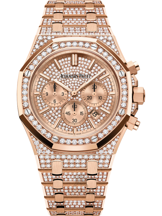 Audemars Piguet Royal Oak Watch 26333OR.ZZ.1222OR.01 41 mm Pink gold Case