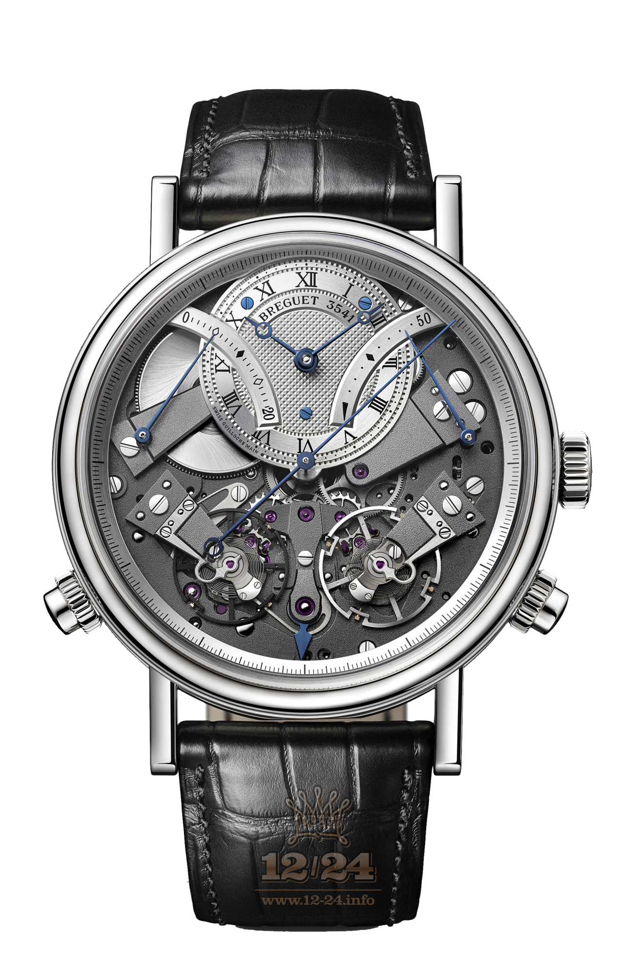 Breguet Tradition Watch 7077BB/G1/9XV 44 mm White gold Case Silver Dial