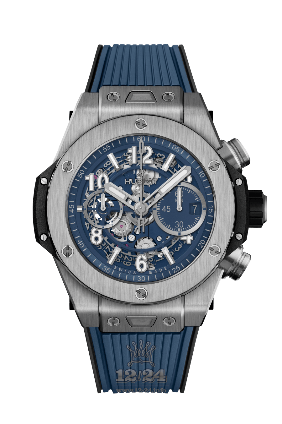 Hublot Big Bang Watch 421.NX.5170.RX 44 mm Titanium Case Dark blue Dial