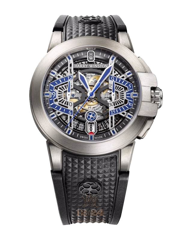 Harry Winston Project Z Watch OCEACH44ZZ004 44 mm Black Gray Dial