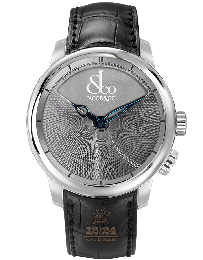 Jacob & Co Gents Collection Watch CL100.30.NS.AB.A 45 mm White gold Case Gray Dial