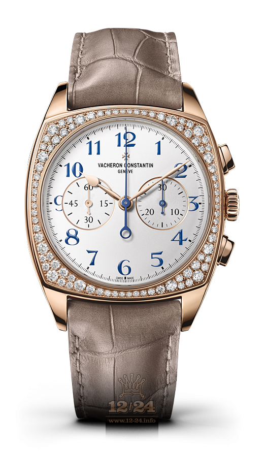 Vacheron Constantin Harmony Watch 5005S/000R-B053 37 mm Pink gold Case White Dial