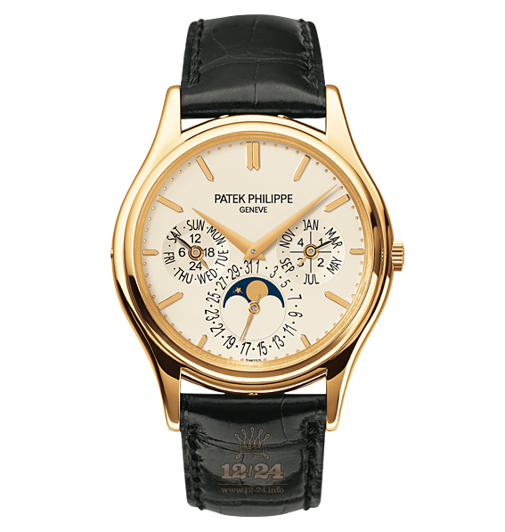 Patek Philippe Grand Complications Watch 5140J-001 37 mm Yellow gold Case White Dial