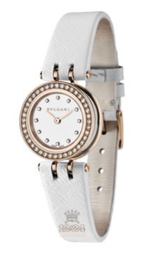 Bvlgari B.Zero1 Watch 102398 BZ23WSGDL/12 23 mm Steel / Pink gold Case White Dial