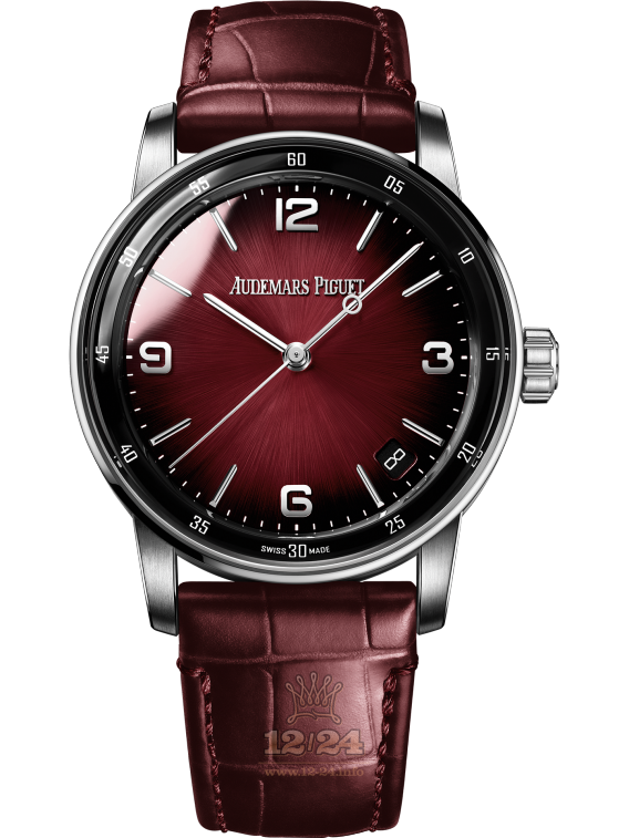 Audemars Piguet Code 11.59 Watch 15210BC.OO.A068CR.01 41 mm White gold Case Red Dial
