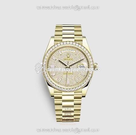 Rolex Day-Date Watch 228348rbr-0037 40 mm Yellow gold Case