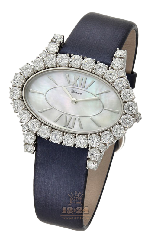 Chopard L Heure du Diamant Watch 139376-1002 White gold Case White Dial