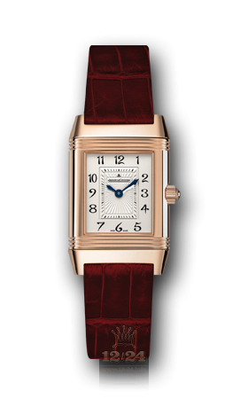 Jaeger-LeCoultre Reverso Watch 2662422 33 mm Pink gold Case Silver Dial