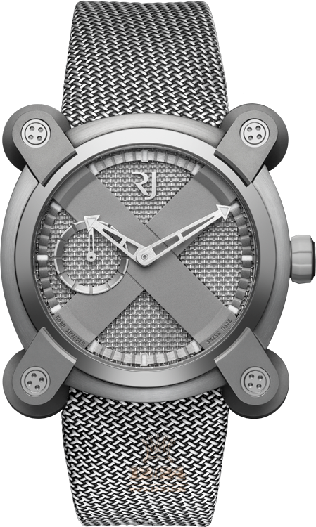 Romain Jerome Air Watch RJ.M.AU.IN.020.01 40 mm Stainless steel Case Gray Dial