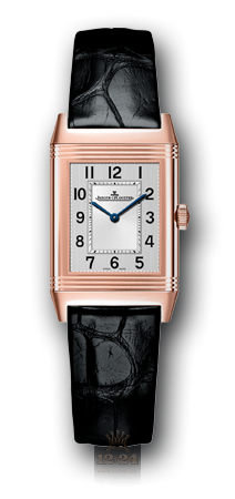 Jaeger-LeCoultre Reverso Watch 2662430 Pink gold Case Silver Dial