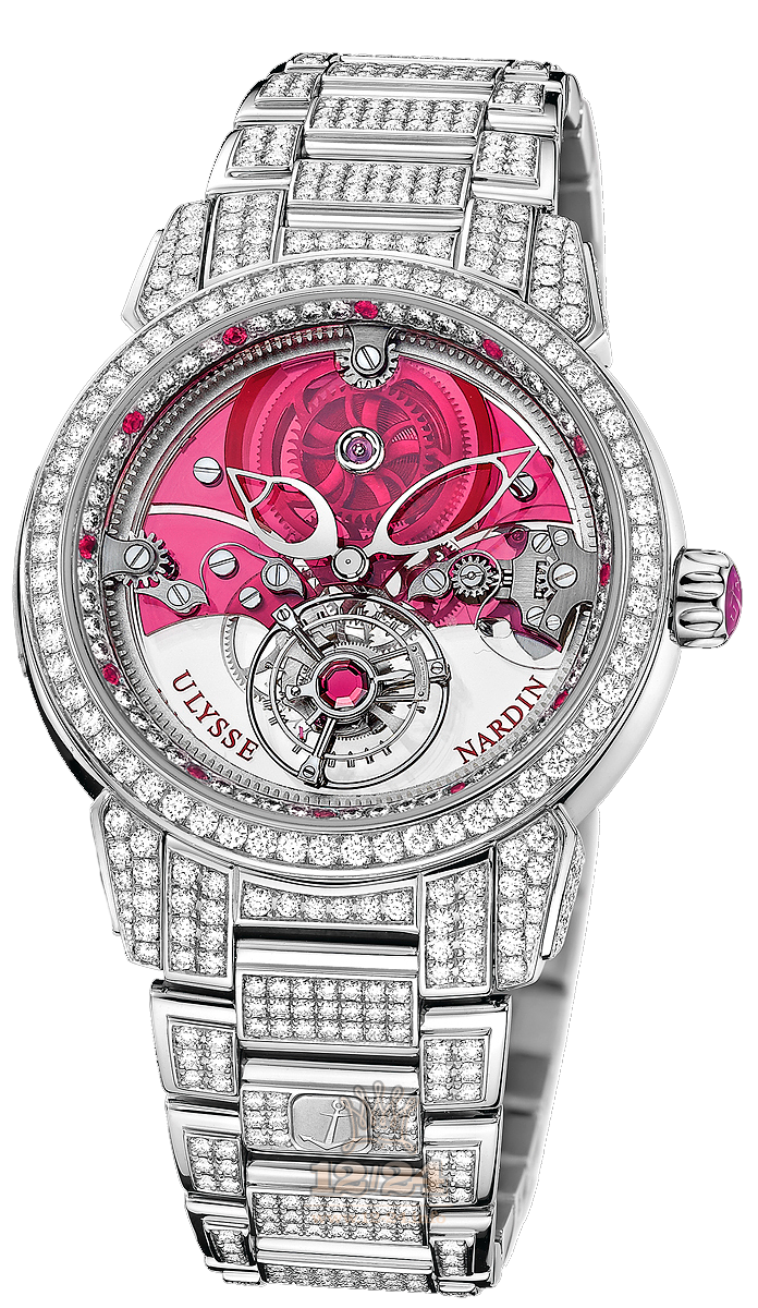 Ulysse Nardin Classic Watch 799-88-8F 41 mm Platinum Case Painted Dial