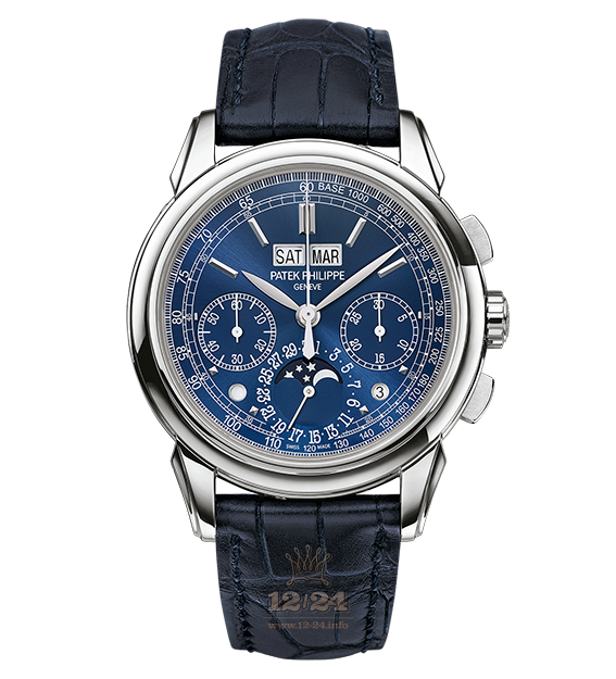 Patek Philippe Grand Complications Watch 5270G-019 41 mm White gold Case Dark blue Dial