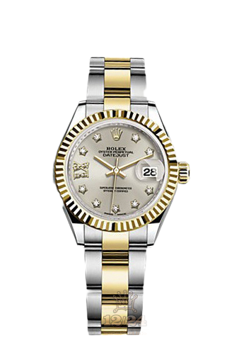 Rolex Datejust Watch 279173-0004 28 mm Steel / Yellow gold Case Silver Dial
