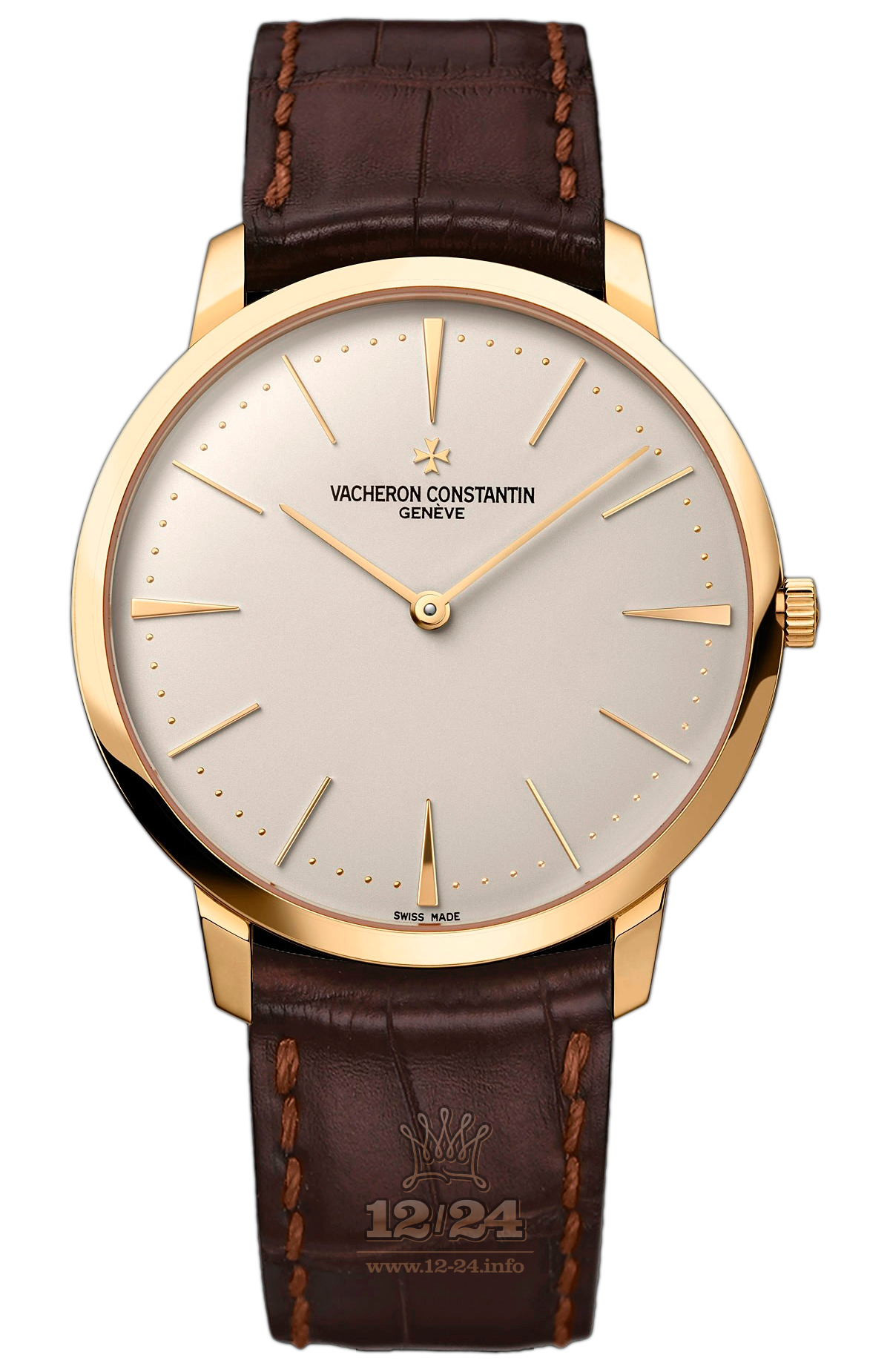 Vacheron Constantin Patrimony Watch 81180/000j-9118 40 mm Yellow gold Case White Silver Dial