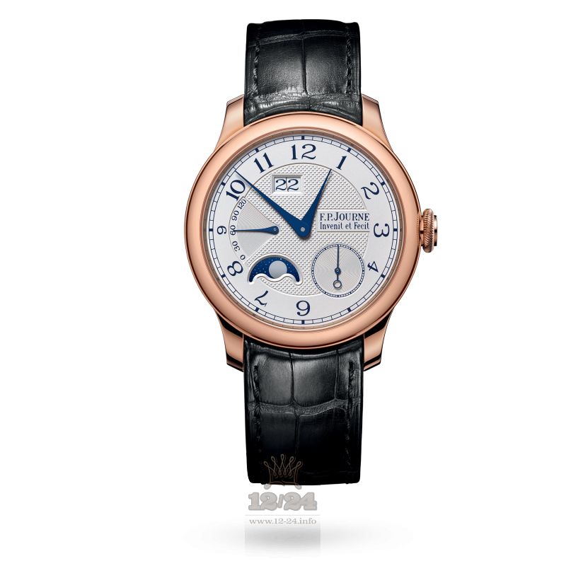 F.P.Journe Classique Watch automatique lune rg 40 mm Pink gold Case Gray Dial