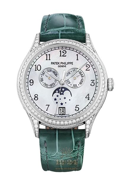 Patek Philippe Complications Watch 4948G-010 30 mm White gold Case White Dial