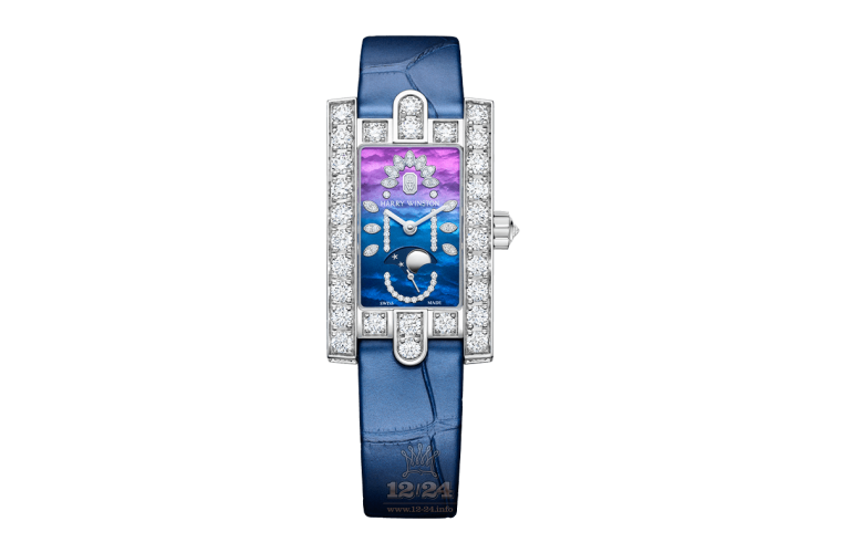 Harry Winston The Avenue Collection Watch AVEQMP21WW002 21 mm White gold Case