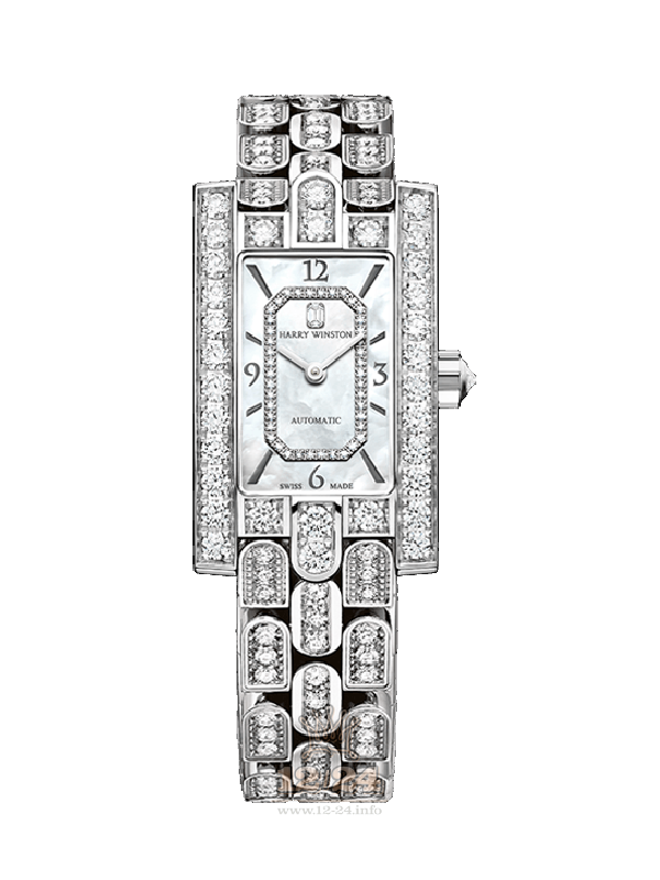 Harry Winston The Avenue Collection Watch AVEAHM21WW003 21 mm White gold Case White Dial