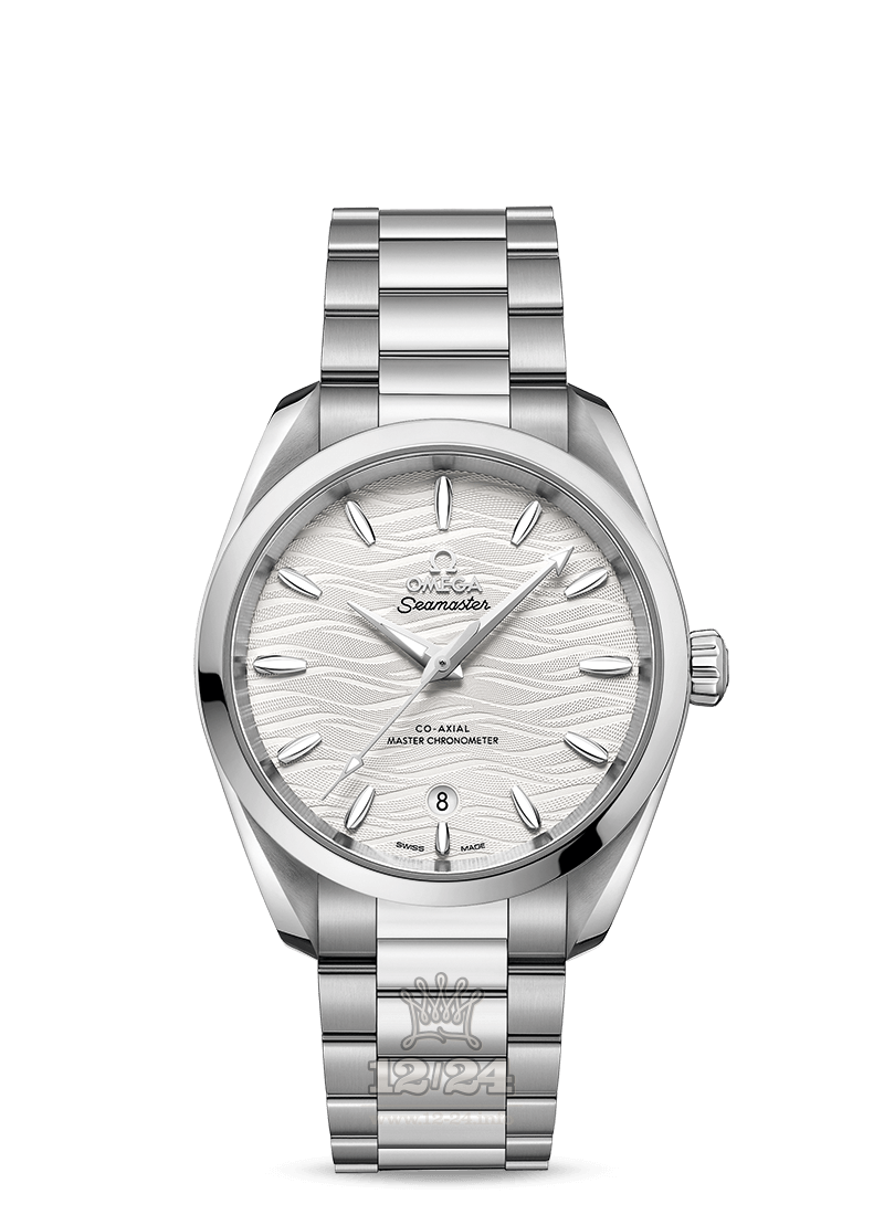 Omega Aqua Terra 150 M Watch 220.10.38.20.02.003 38 mm Stainless steel Case Silver Dial
