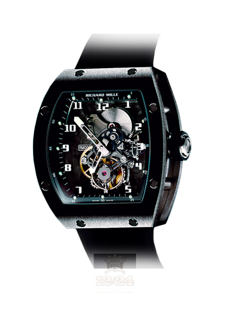 Richard Mille Men's Collection Watch RM 006 48 mm Titanium Case