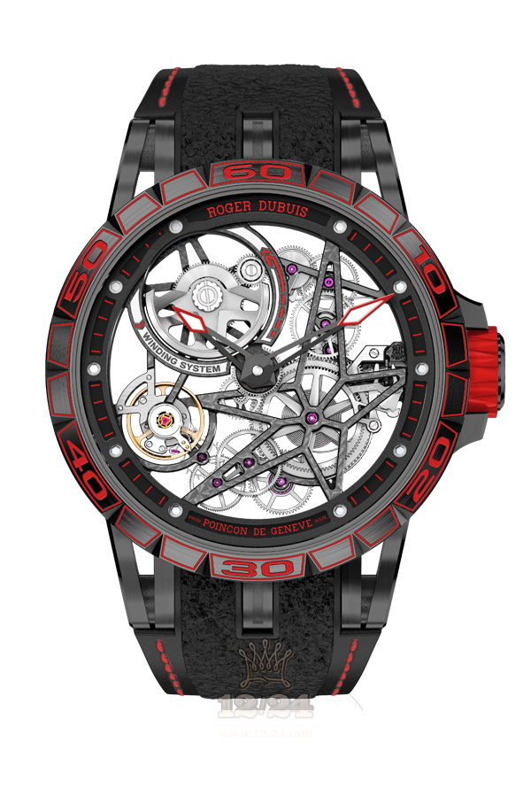 Roger Dubuis Excalibur Watch RDDBEX0695 45 mm Titanium Case