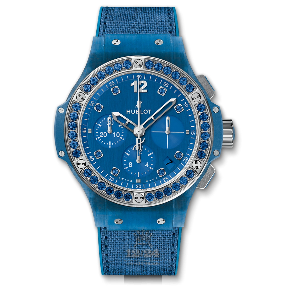 Hublot Big Bang Watch 341.XL.2770.NR.1201 41 mm Rubber Case Dark blue Dial