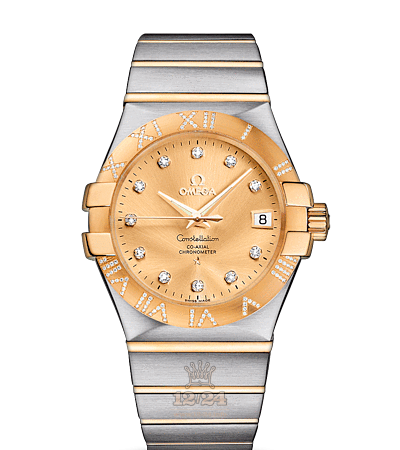 Omega Constellation Watch 123.25.35.20.58.002 35 mm Steel / Yellow gold Case