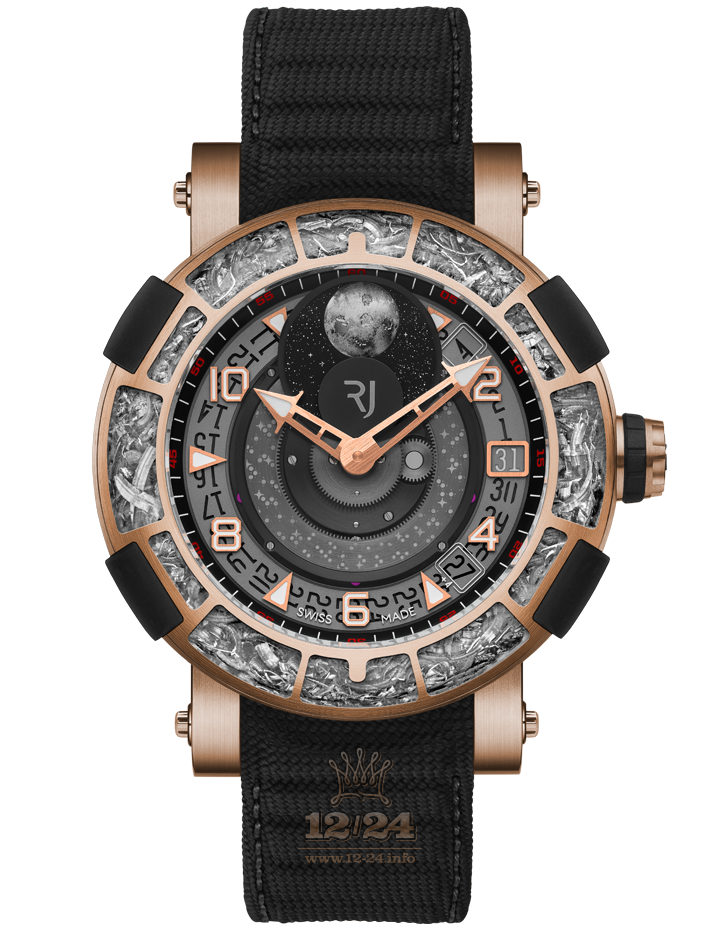 Romain Jerome Arraw Watch 1S45L.OZOR.8023.PR.ASN19 45 mm Red gold Case Gray Dial