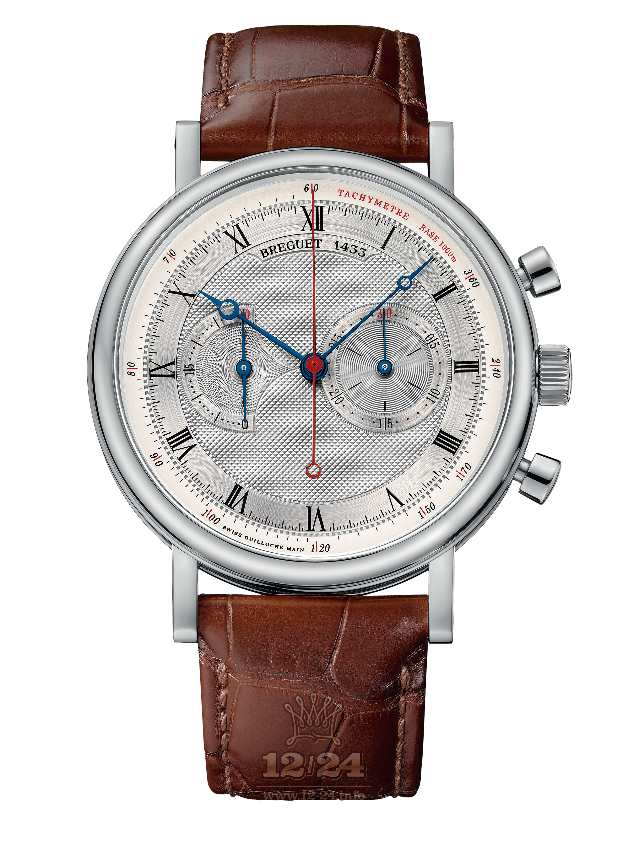 Breguet Classique Watch 5287BB/12/9ZU 42 mm White gold Case Gray Silver Dial