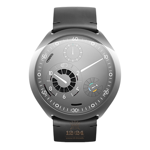 Ressence Type 2 Watch TYPE 2G Grey 45 mm Titanium Case Gray Dial