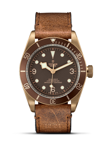 Tudor Black Bay Bronze Watch M79250BM-0001 43 mm Stainless steel Bronze PVD coating Case Brown (chocolate) Dial