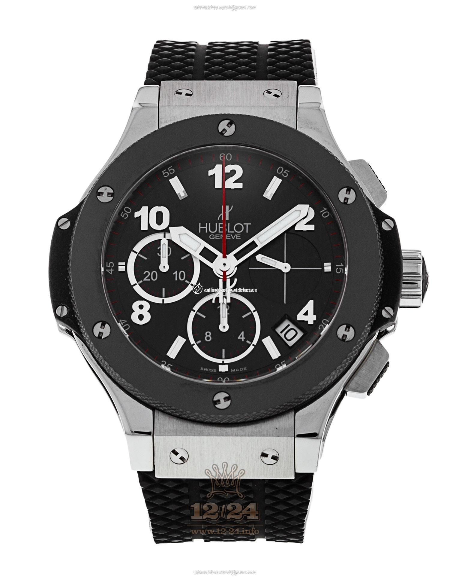 Hublot Big Bang Watch 341.SB.131.RX 41 mm Stainless steel Ceramics Case Black Dial