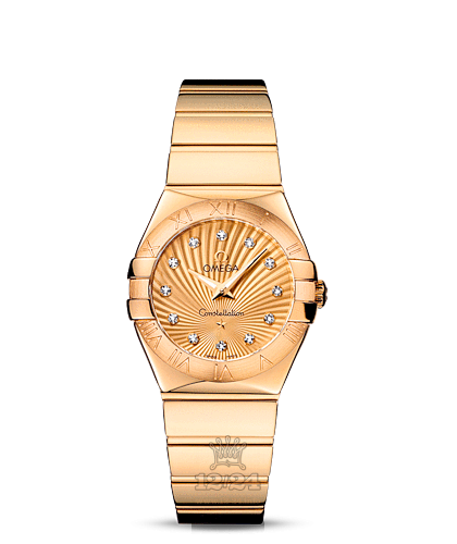 Omega Constellation Watch 123.50.27.60.58.002 27 mm Yellow gold Case