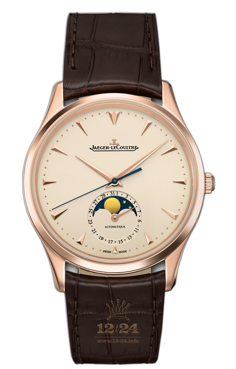 Jaeger-LeCoultre Master Watch 1362520 39 mm Pink gold Case Beige Dial