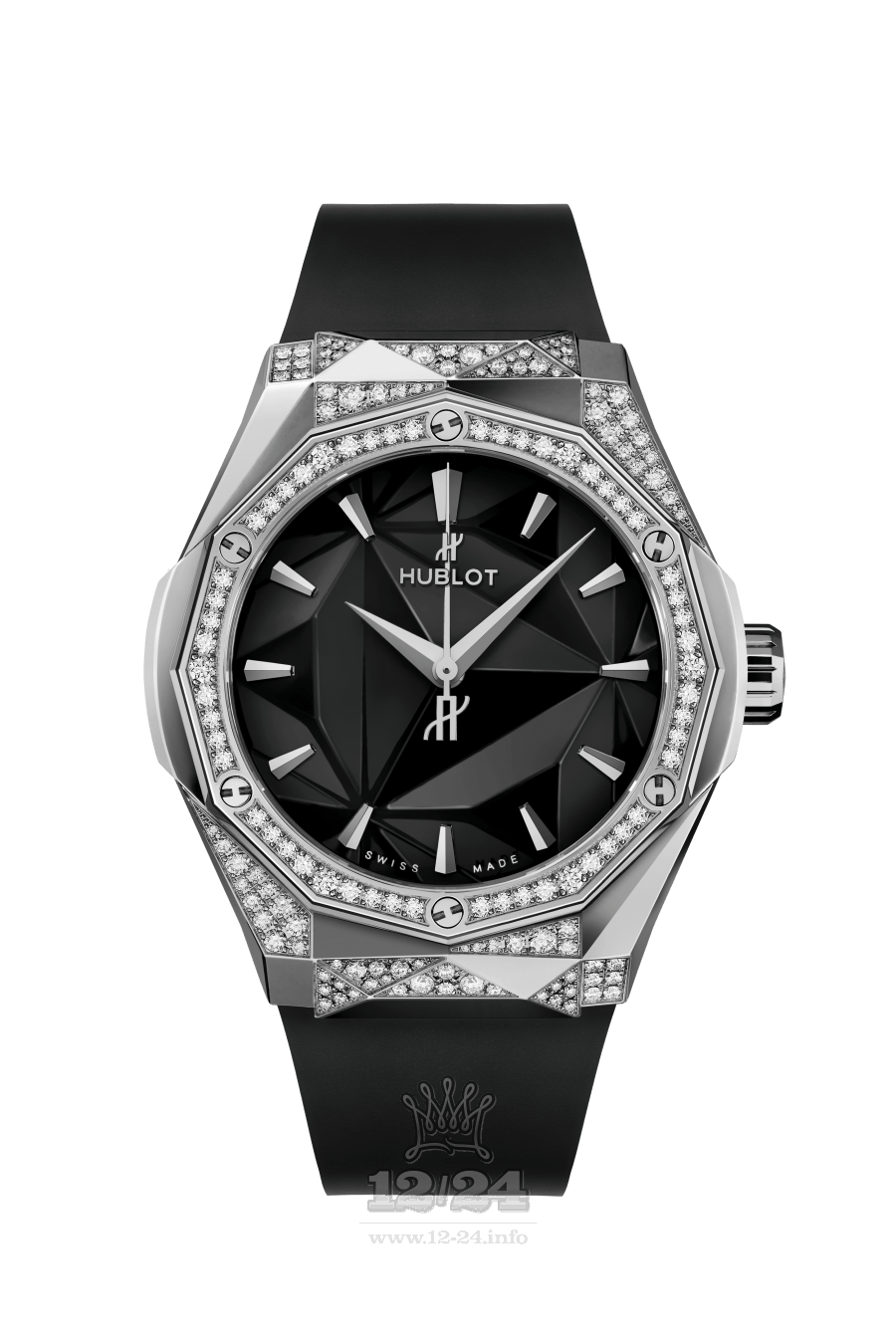 Hublot Classic Fusion Watch 550.NS.1800.RX.1804.ORL19 40 mm Titanium Case Black Dial