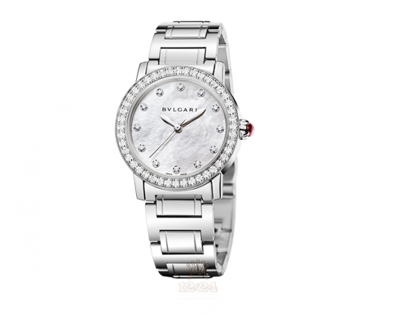 Bvlgari Bvlgari Bvlgari Watch 102375 BBL33WSDS/12 33 mm Stainless steel Case White Dial